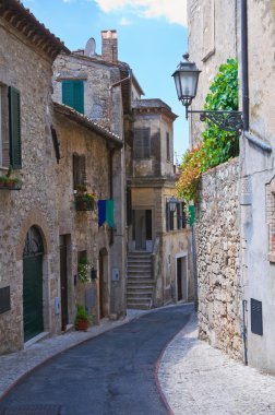 alleyway. Amelia. Umbria. İtalya.