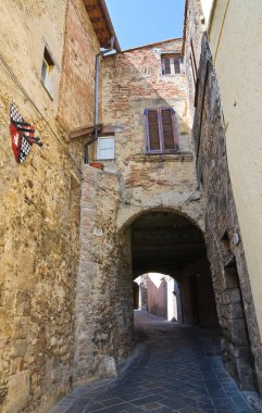 alleyway. San gemini. Umbria. İtalya.