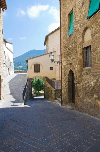 골목입니다. 산 제미니. umbria입니다. 이탈리아. — 스톡 사진