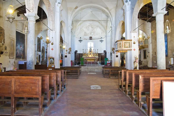 Iglesia de San Donato. Civita di Bagnoregio. Lazio. Italia . — Foto de Stock