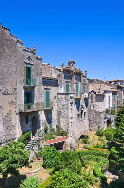 montefiascone panoramik manzaralı. Lazio. İtalya.