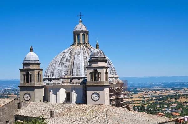 Cathedral st. margherita. Montefiascone. Lazio. İtalya. — Stok fotoğraf