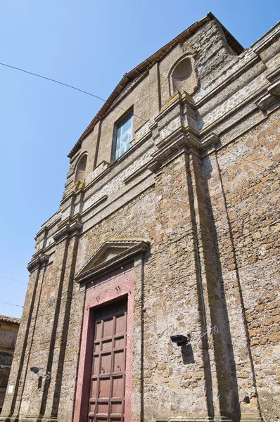 Igreja de São João. Caprânica. Lazio. Itália . — Fotografia de Stock