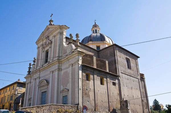 Cathedral of Ronciglione. Lazio. Italy. — Stock Photo, Image