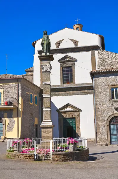 Madonna delle Grazie Asylum. Montefiascone. Lazio. Itálie. — Stock fotografie