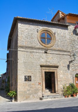 Kilise aziz Antonio azaltmak. vitorchiano. Lazio. İtalya.