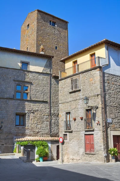 Alleyway. vitorchiano. Lazio. İtalya. — Stok fotoğraf