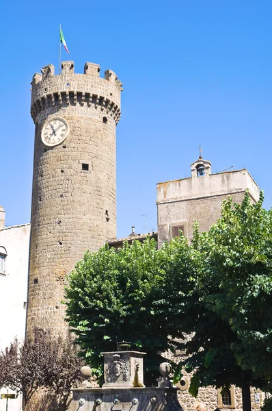 Tornet i bagnaia. Lazio. Italien. — Stockfoto