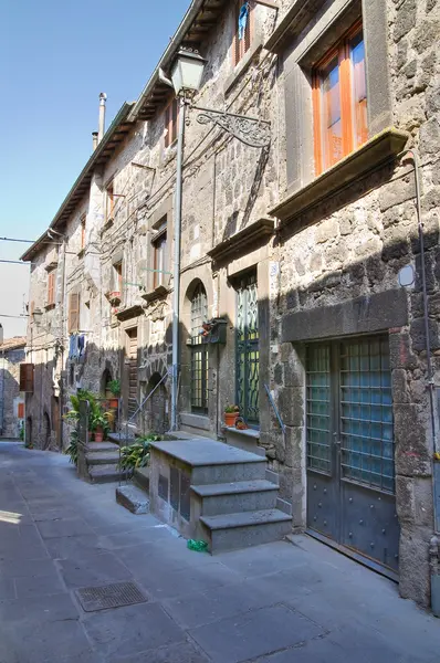 골목입니다. vitorchiano입니다. 라 지 오입니다. 이탈리아. — 스톡 사진