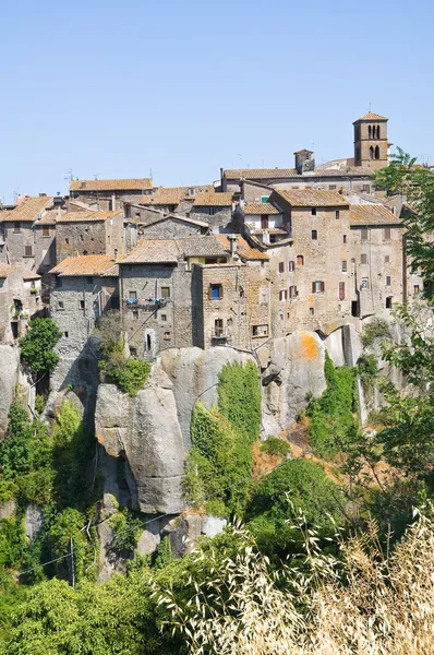 Panoramic view of Vitorchiano. Lazio. Italy. — Stock Photo, Image