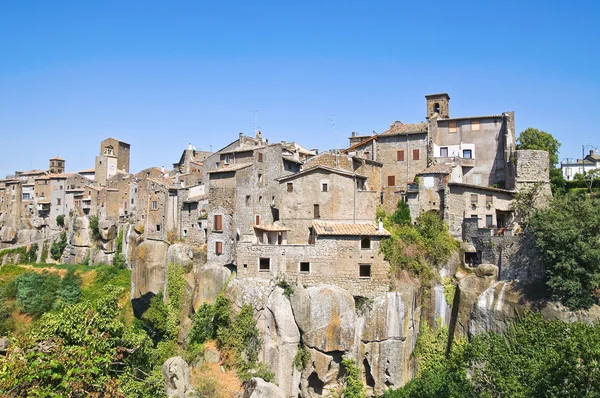 Panoramautsikt över vitorchiano. Lazio. Italien. — Stockfoto