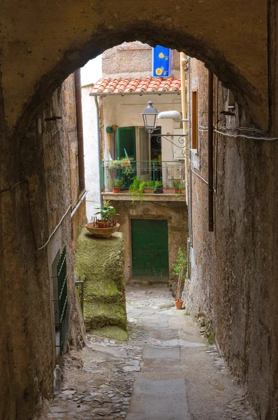 Steegje. Vetralla. Lazio. Italië. — Stockfoto