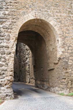 borgia'nın Kalesi. Nepi. Lazio. İtalya.