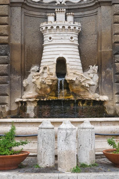 Edificio del Ayuntamiento. Nepi. Lazio. Italia . — Foto de Stock