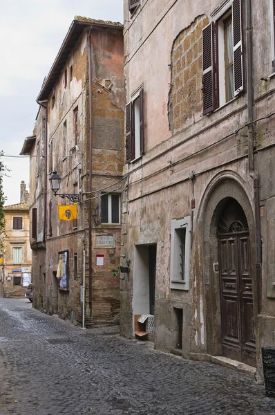 Переулок. Непи. Лацио. Италия . — стоковое фото