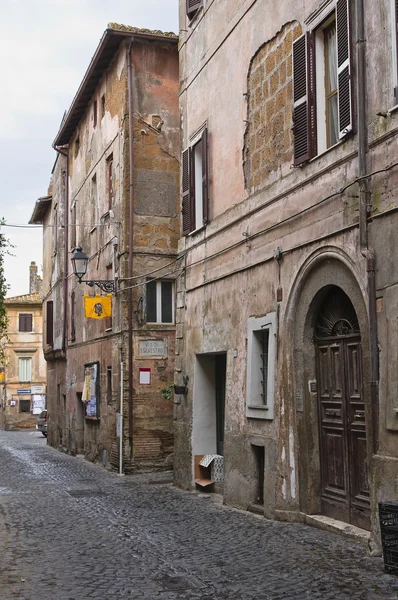 Gränd. Nepi. Lazio. Italien. — Stockfoto