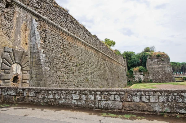 Castle of Borgia. Nepi. Lazio. Italy. — Stock Photo, Image