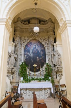 Church of Carmine. Nardò. Puglia. Italy.