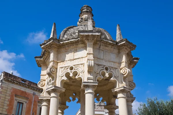 Temple of the Osanna. Nardò. Puglia. Italy. — 图库照片