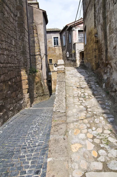 Callejuela. Calcata. Lazio. Italia . — Foto de Stock