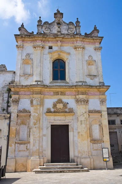 Church of St. Trifone. Nardò. Puglia. Italy. — Zdjęcie stockowe