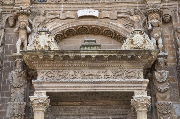 Kirche des hl. Domenico. nardò. Apulien. Italien. — Stockfoto