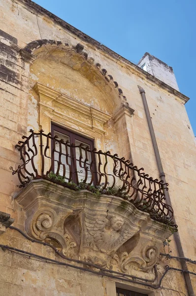 Palazzo storico. Galatina. Puglia. Italia . — Foto Stock