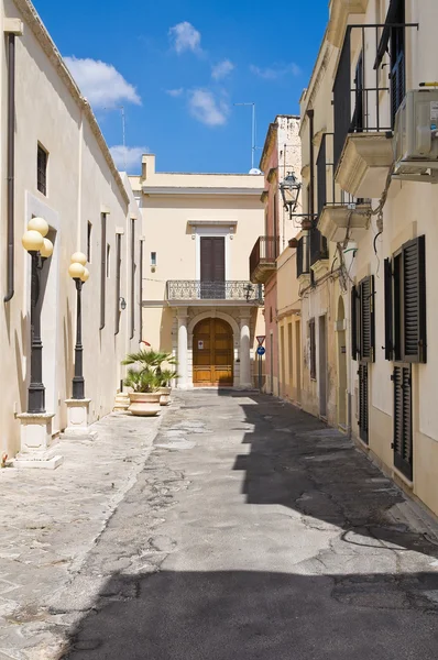 Vicolo. Nardava. Puglia. Italia . — Foto Stock