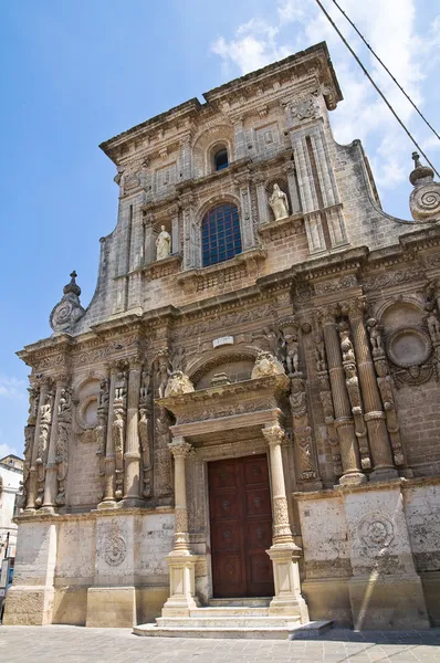 Igreja de São Domenico. Nardò. Puglia. Itália . — Fotografia de Stock