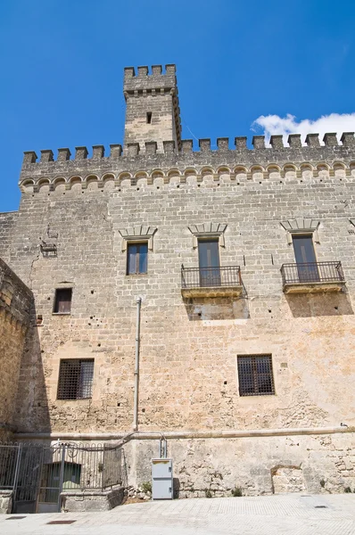 Schloss Acquaviva. nardò. Apulien. Italien. — Stockfoto