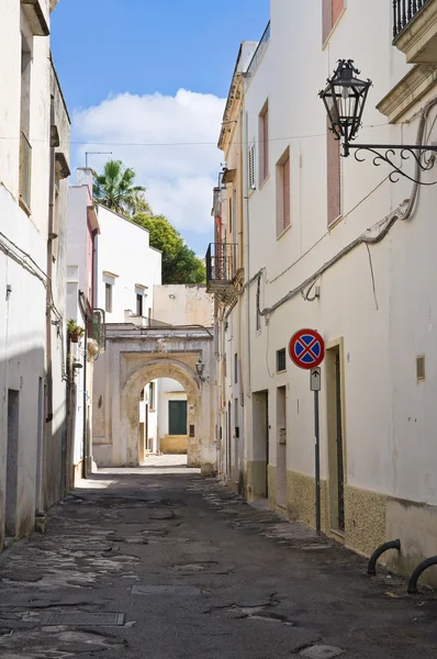 Vicolo. Nardava. Puglia. Italia . — Foto Stock