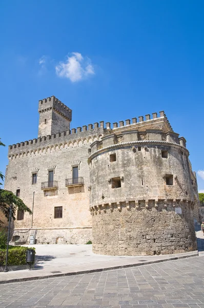 Acquaviva castle. Nardò. Puglia. Italy. — Stok fotoğraf