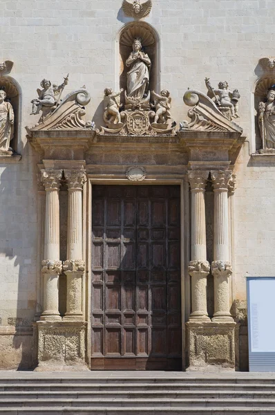 Mother church. Galatina. Puglia. Italy. — Stock Photo, Image