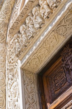 Aziz caterina Bazilikası. Galatina. Puglia. İtalya.