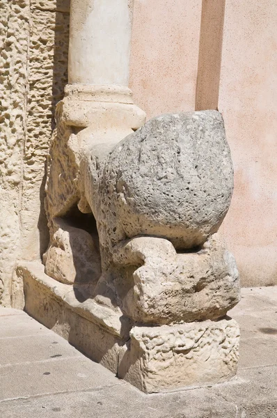 Basílica de Santa Caterina. Galatina. Puglia. Italia . — Foto de Stock