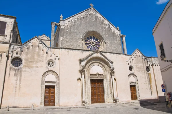 Basiliek van st. caterina. Galatina. Puglia. Italië. — Stockfoto