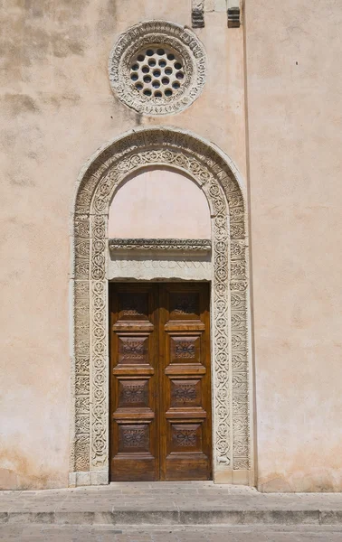 Basiliek van st. caterina. Galatina. Puglia. Italië. — Stockfoto