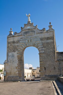 Porta st. giuseppe. Copertino. Puglia. İtalya.