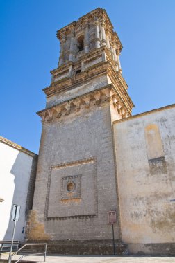 Belltower anne Kilisesi. Copertino. Puglia. İtalya.