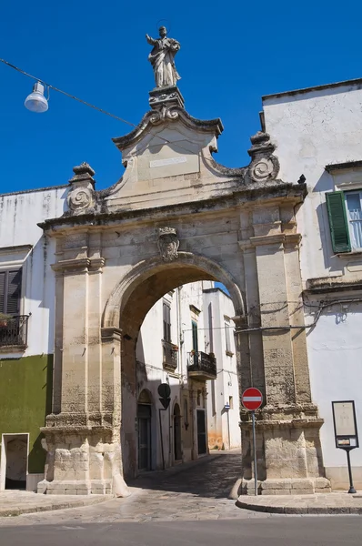 Porta San Pietro. Galatina. Puglia. Italia . —  Fotos de Stock