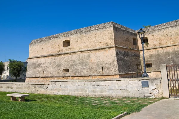 Castelo de Copértino. Puglia. Itália . — Fotografia de Stock