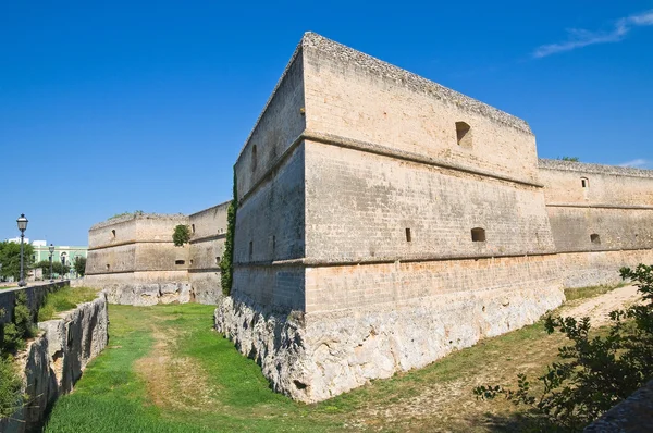 Slottet av copertino. Puglia. Italien. — Stockfoto