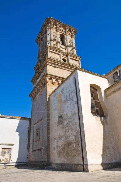 Belltower Mother Church. Copertino. Puglia. Italy. — Stock Photo, Image
