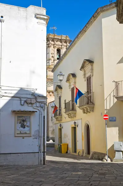 Alleyway. Copertino. Puglia. İtalya. — Stok fotoğraf