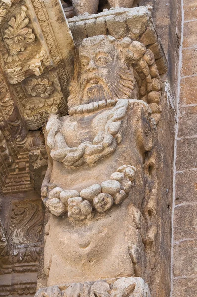 Kirche des hl. Domenico. nardò. Apulien. Italien. — Stockfoto