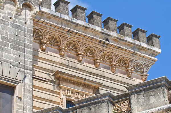 Schloss Acquaviva. nardò. Apulien. Italien. — Stockfoto