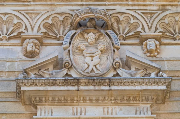 Castelo de Acquaviva. Nardò. Puglia. Itália . — Fotografia de Stock