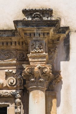 Cathedral of Nardò. Puglia. Italy.