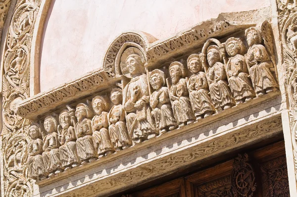 Basílica de Santa Catarina. Galatina. Puglia. Itália . — Fotografia de Stock