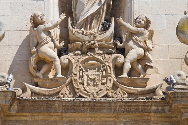 Mother church. Galatina. Puglia. Italy. — Stock Photo, Image